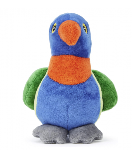 Lucky The Rainbow Lorikeet Parrot Plush Toy Small